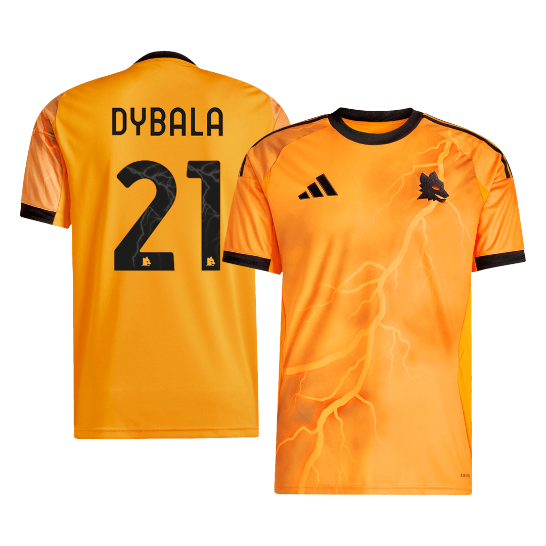 DYBALA #21 Men's Roma 2025/26 Away Soccer Jersey product view 1