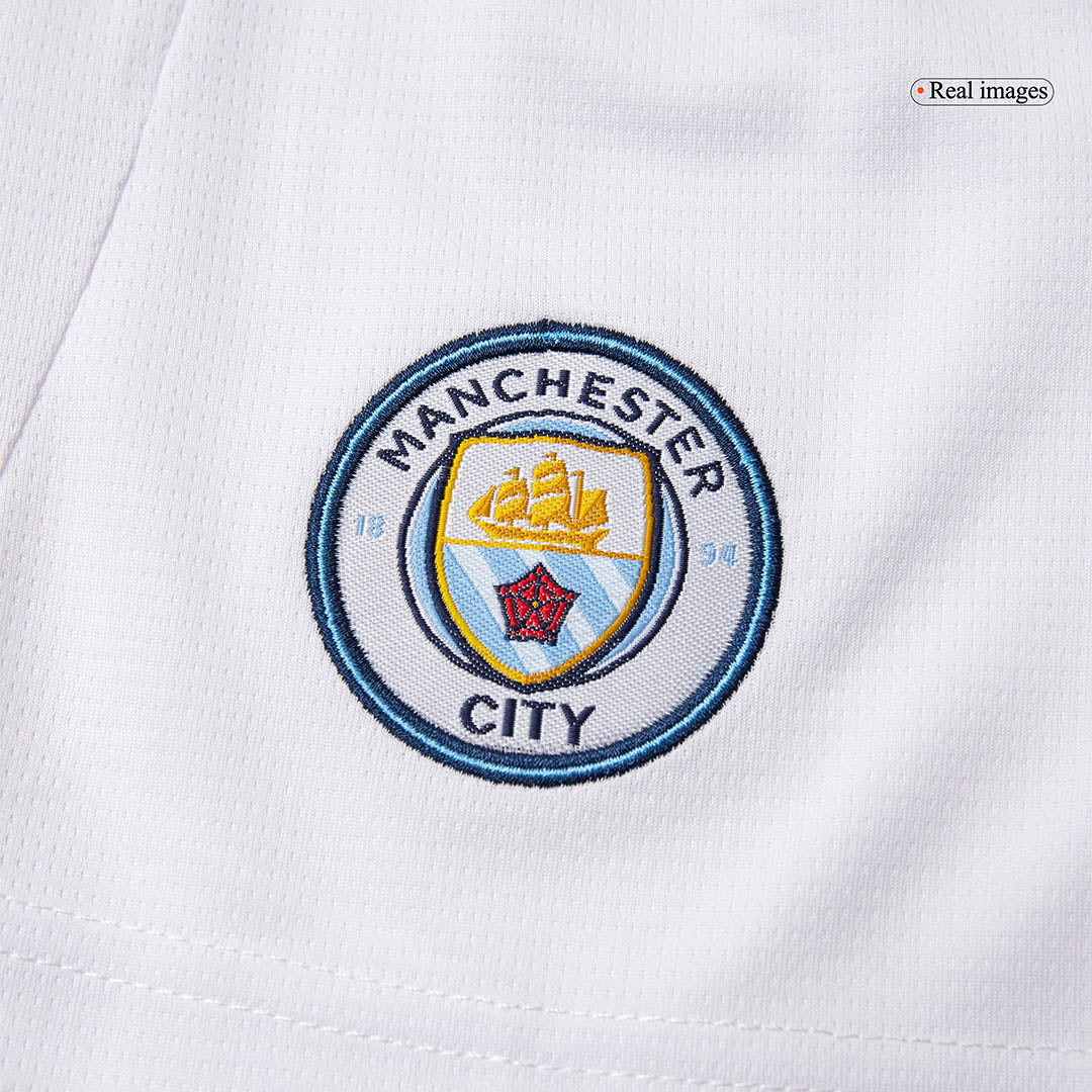 Men's Manchester City 2025/26 Home Soccer Shorts product view 5