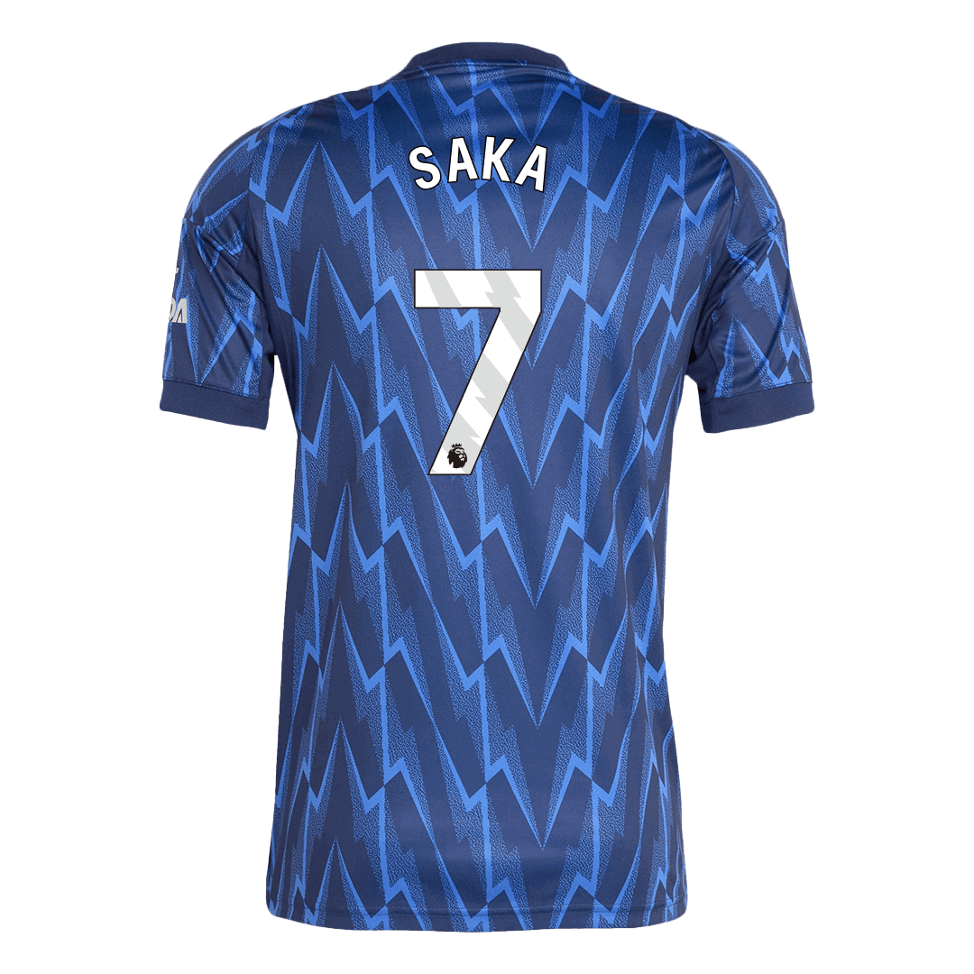 SAKA #7 Men's Arsenal 2025/26 Away Soccer Jersey product view 11