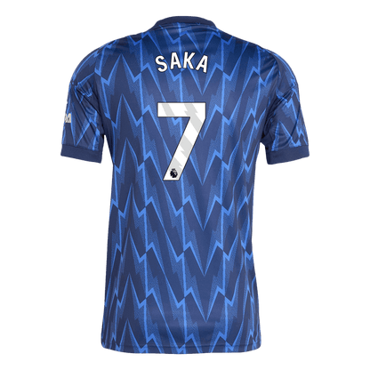 SAKA #7 Men's Arsenal 2025/26 Away Soccer Jersey product view 11