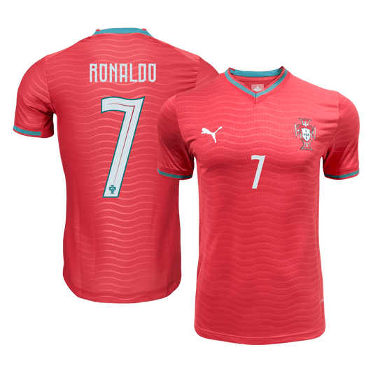 RONALDO #7 Men's Portugal World Cup 2026 Player Version Home Soccer Jersey - Slim Fit product view 1
