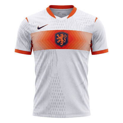 Men's Netherlands World Cup 2026 Player Version Away Soccer Jersey - Slim Fit product view 1
