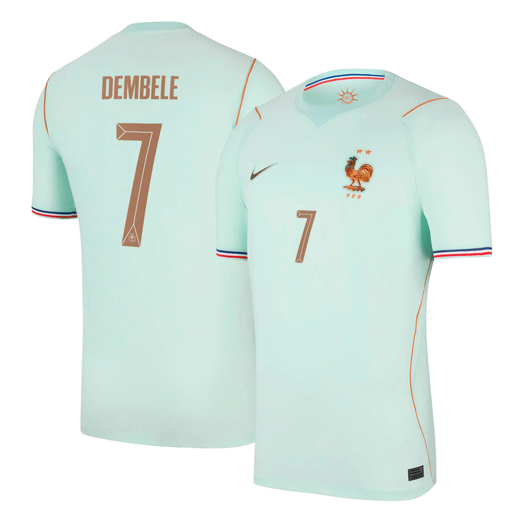 DEMBELE #7 Men's France World Cup 2026 Away Soccer Jersey product view 1