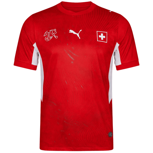 Men's Switzerland World Cup 2026 Player Version Home Soccer Jersey - Slim Fit product view 1