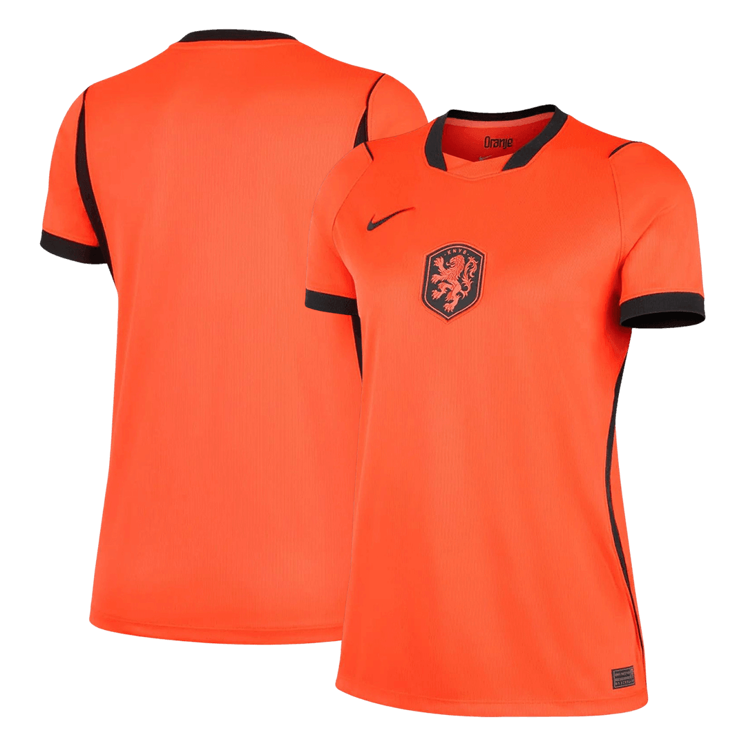 Women's Netherlands World Cup 2026 Home Soccer Jersey product view 2