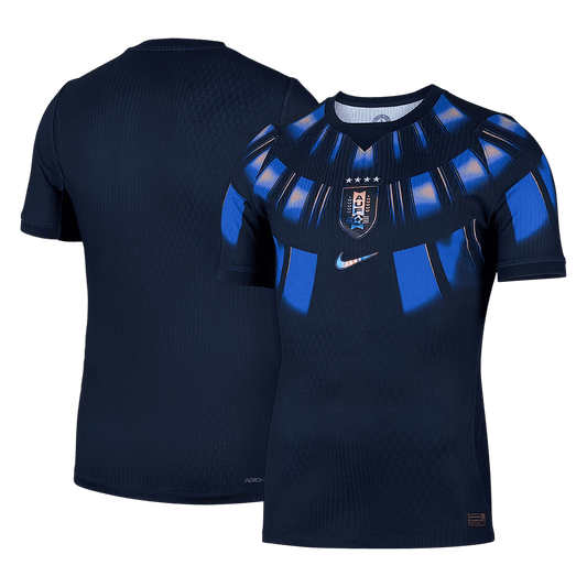 Men's Uruguay World Cup 2026 Player Version Away Soccer Jersey - Slim Fit product view 2