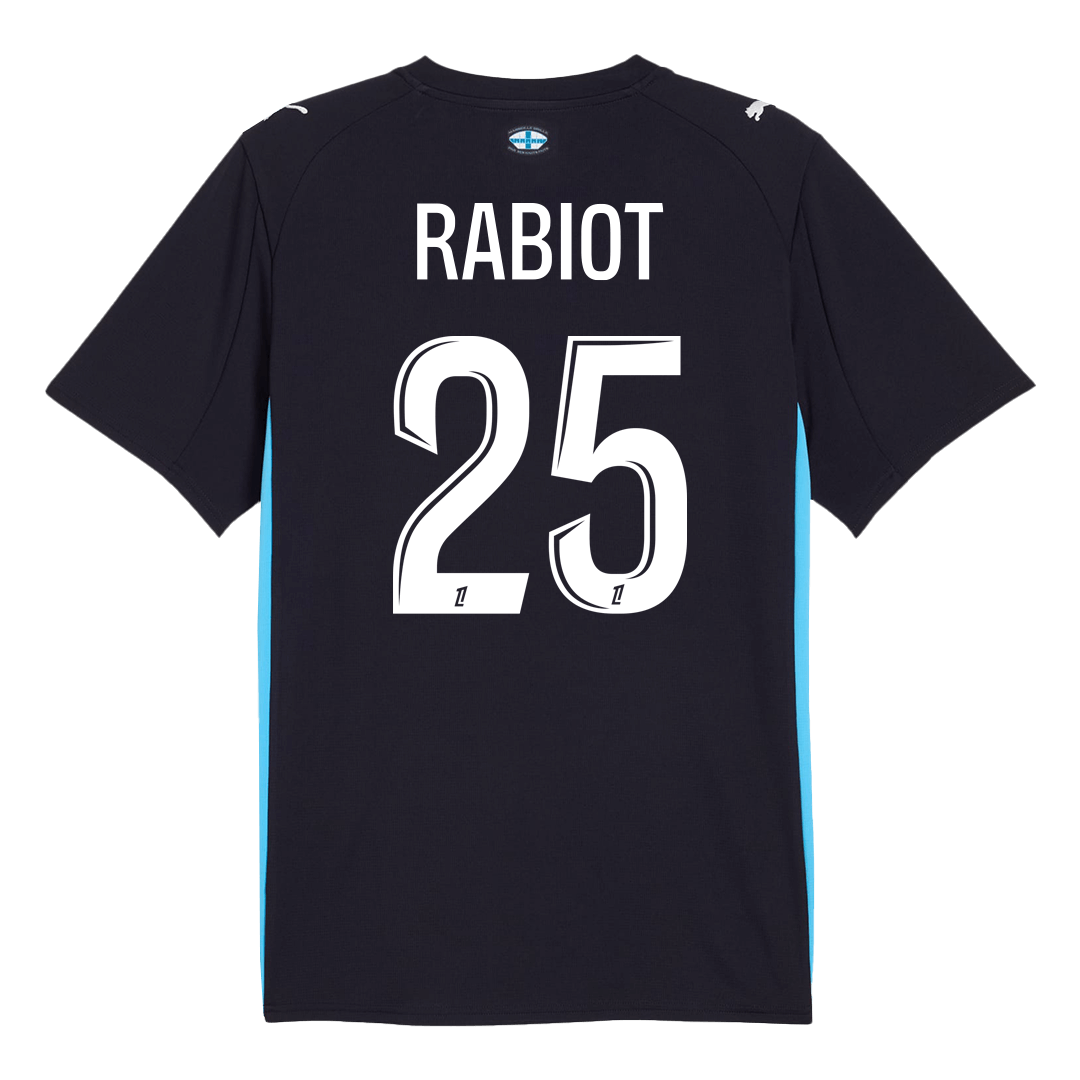 RABIOT #25 Men's Marseille 2025/26 Away Soccer Jersey product view 12