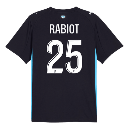 RABIOT #25 Men's Marseille 2025/26 Away Soccer Jersey product view 12