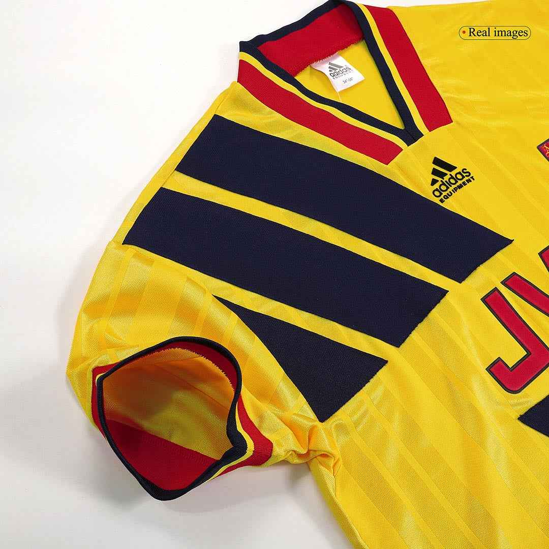 Retro Men's Arsenal 1993/94 Away Soccer Jersey product view 3