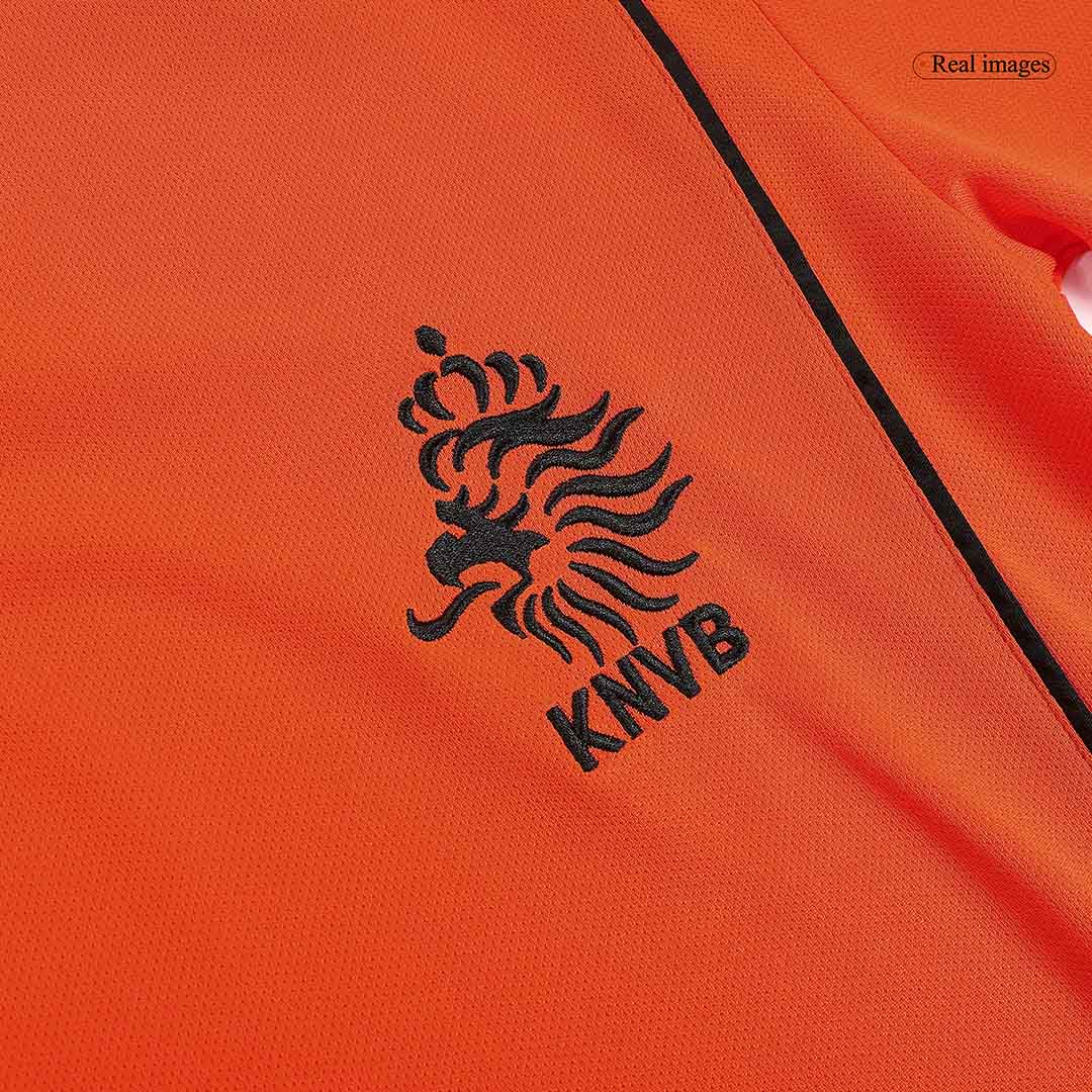 Retro Men's Netherlands World Cup 1998 Home Soccer Jersey product view 6