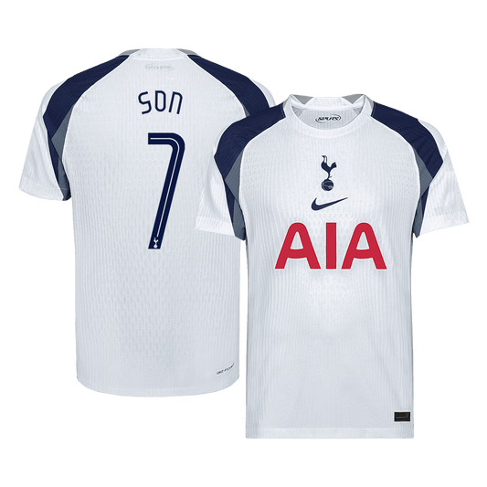 SON #7 Men's Tottenham Hotspur UCL 2025/26 Player Version Home Soccer Jersey - Slim Fit product view 1