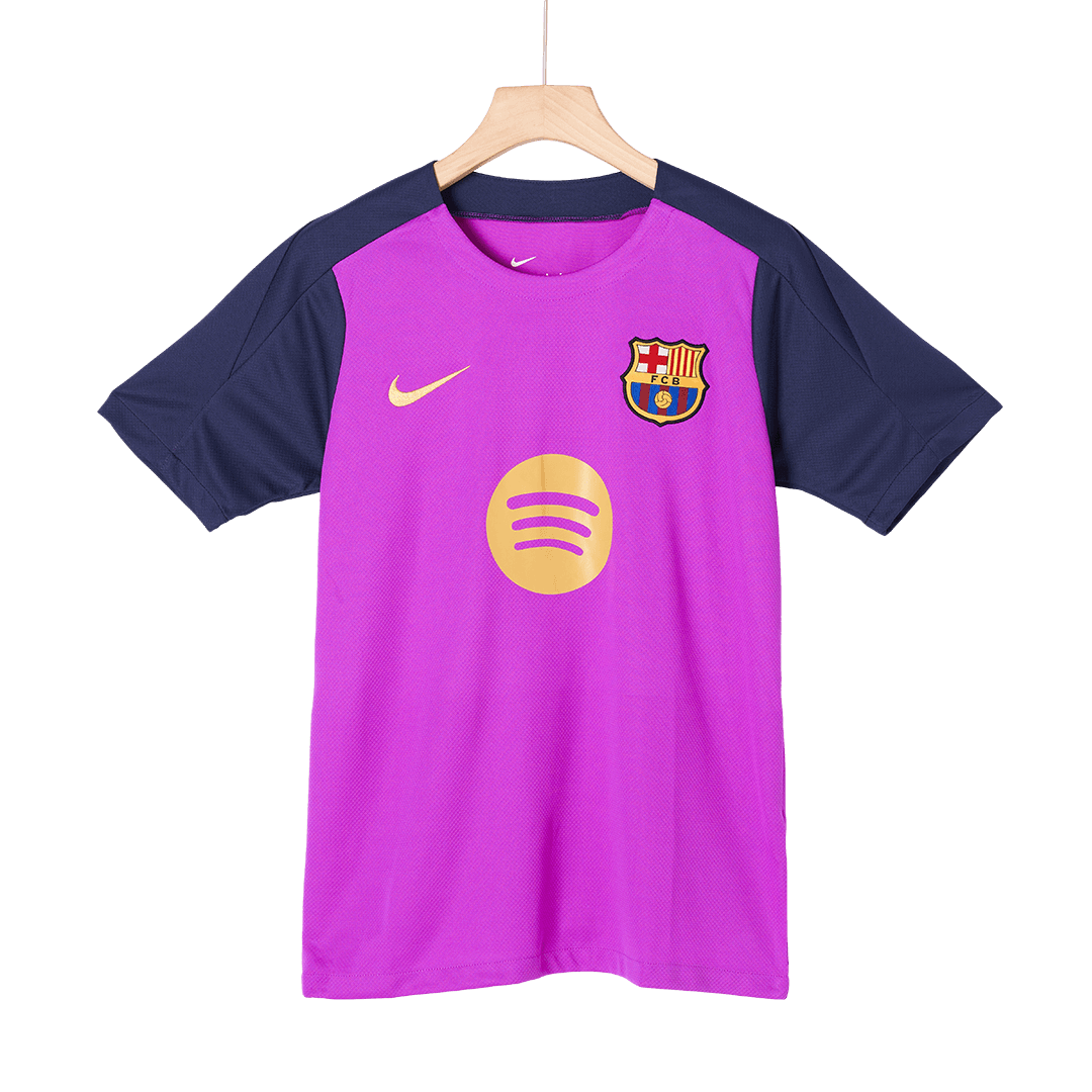 Men's Barcelona 2025/26 Pre-Match Soccer Jersey product view 8