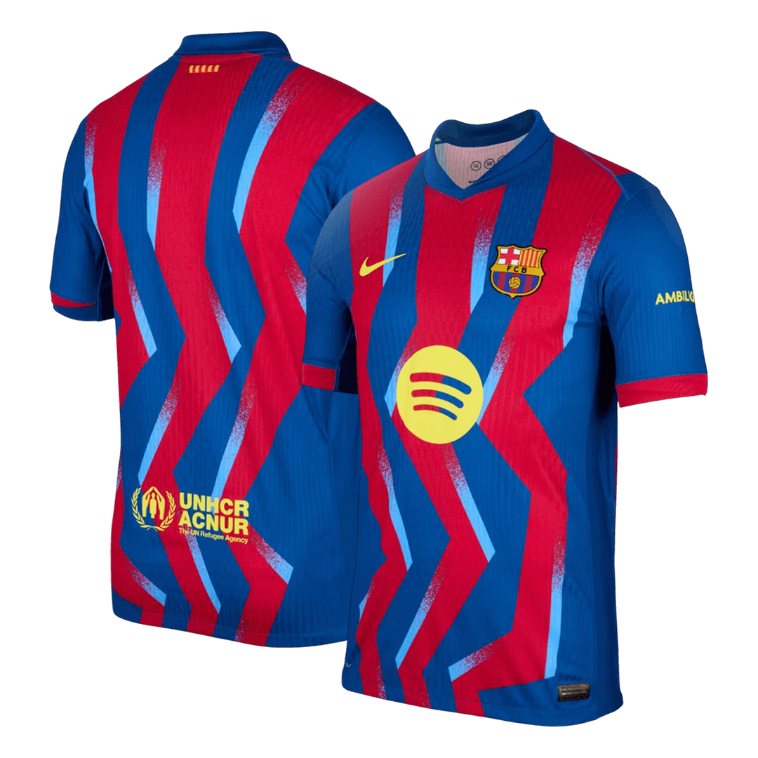 Men's Barcelona 2025/26 Player Version Fourth Away Soccer Jersey - Slim Fit product view 12