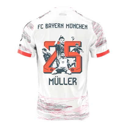 MÜLLER Special #25 Men's Bayern Munich 2025/26 Away Soccer Jersey product view 12