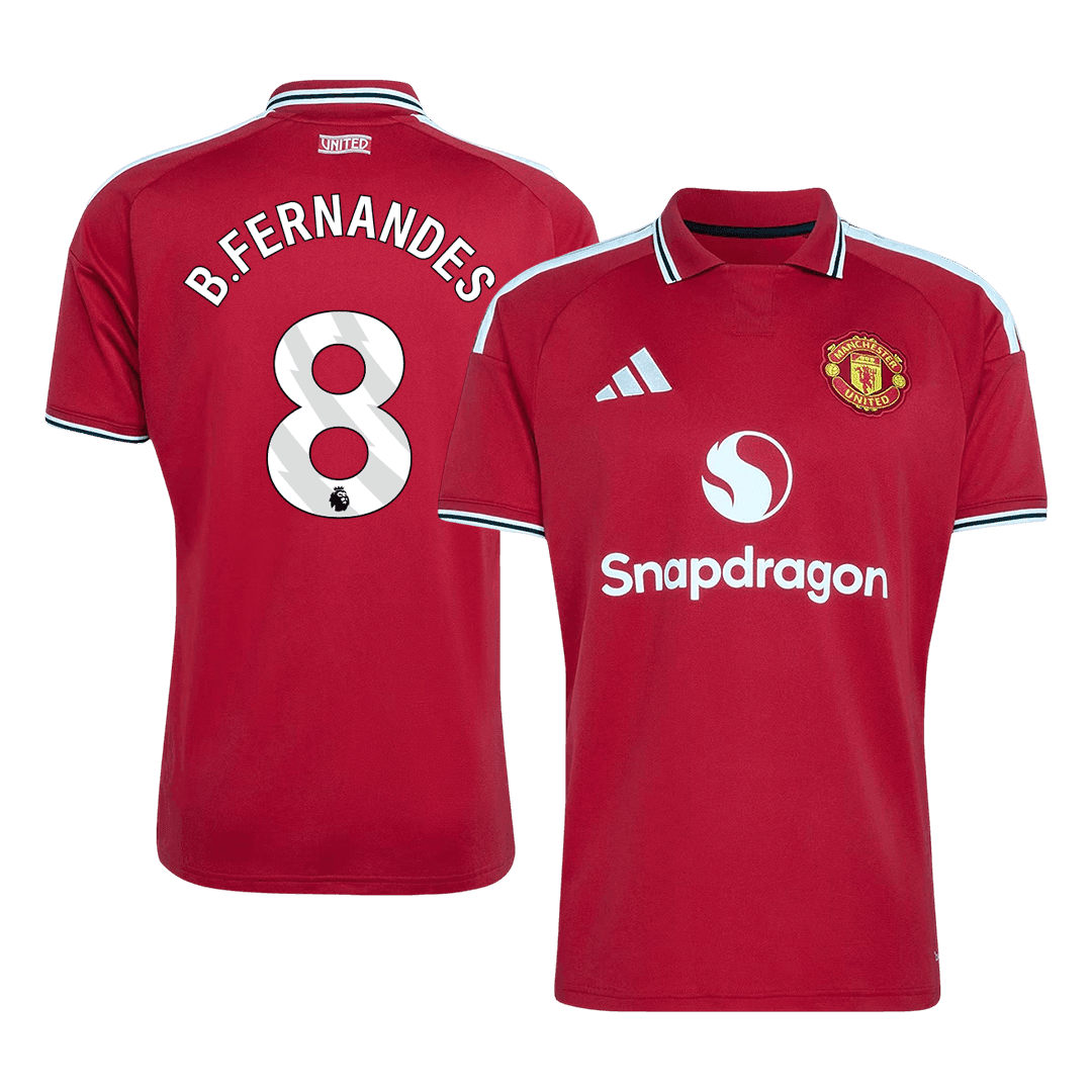 B.FERNANDES #8 Men's Manchester United 2026/27 Home Soccer Jersey product view 1
