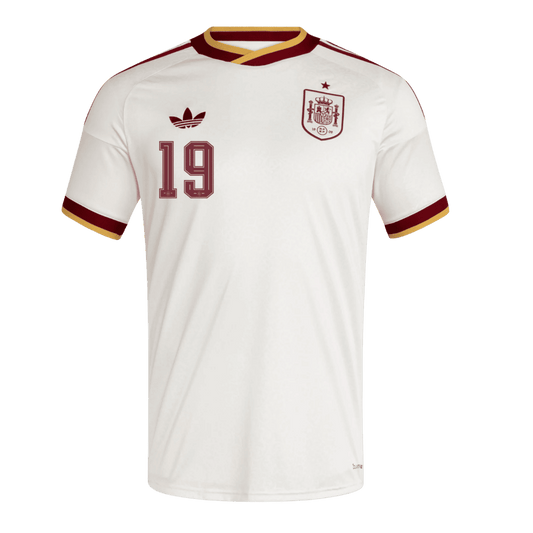 LAMINE YAMAL #19 Men's Spain World Cup 2026 Away Soccer Jersey product view 2
