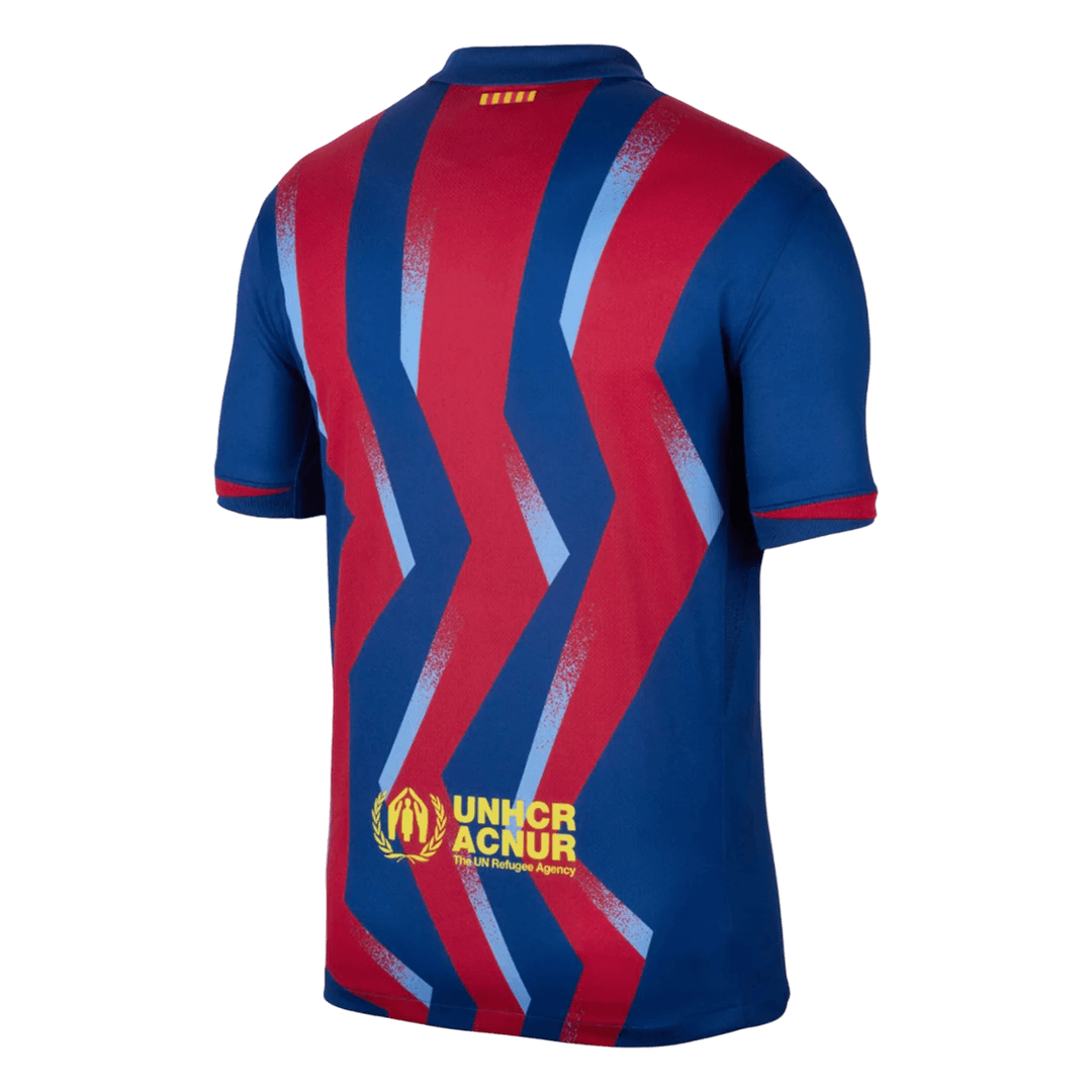 Men's Barcelona 2025/26 Fourth Away Soccer Jersey product view 3