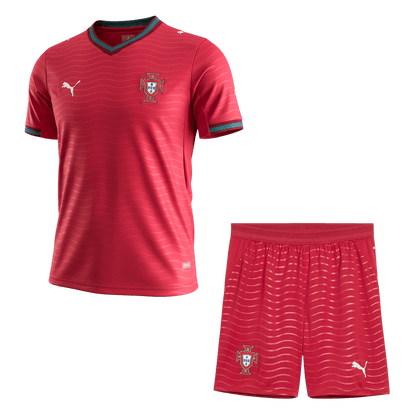 Men's Portugal World Cup 2026 Home Soccer Jersey Kit