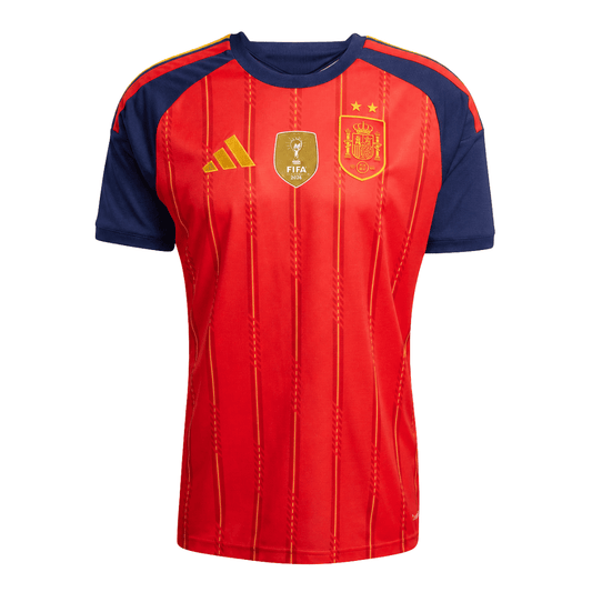Men's Spain World Cup 2026 Champion Edition Home Soccer Jersey product view 1