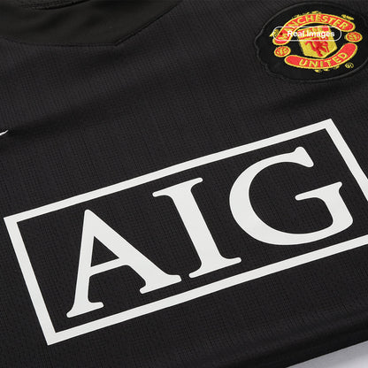 Retro SCHOLES #18 Men's Manchester United 2007/08 Away Soccer Jersey product view 4