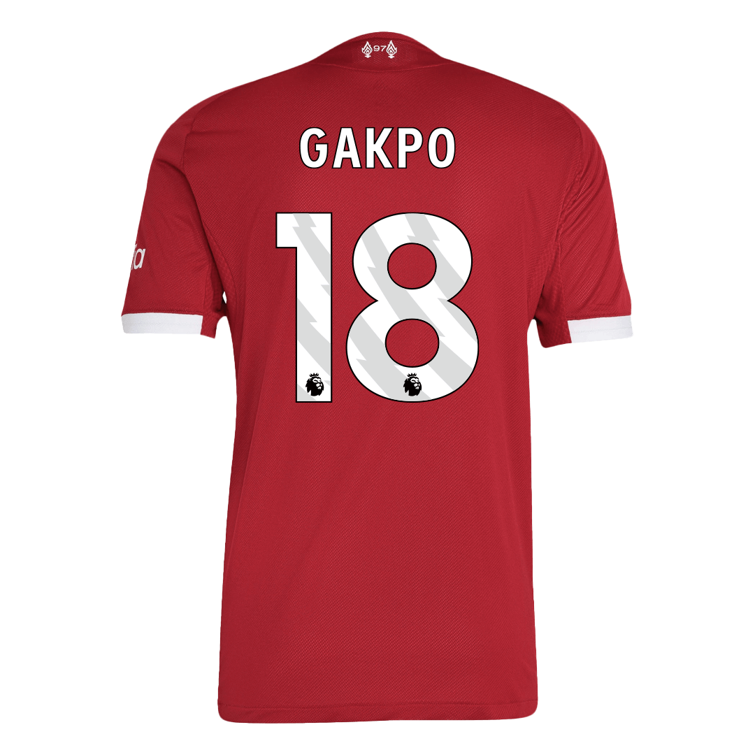 GAKPO #18 Men's Liverpool 2025/26 Player Version Home Soccer Jersey - Slim Fit product view 10