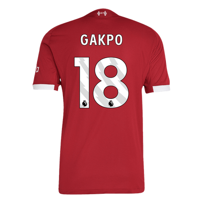 GAKPO #18 Men's Liverpool 2025/26 Player Version Home Soccer Jersey - Slim Fit product view 10
