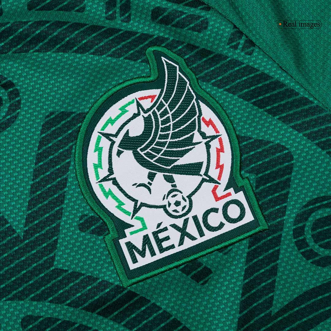 Men's Mexico World Cup 2026 Home Long Sleeve Soccer Jersey product view 6