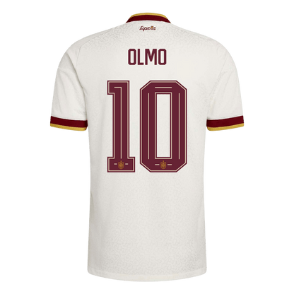 OLMO #10 Men's Spain World Cup 2026 Player Version Away Soccer Jersey - Slim Fit product view 10