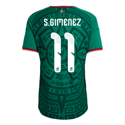 S.GIMENEZ #11 Men's Mexico World Cup 2026 Player Version Home Soccer Jersey - Slim Fit product view 9