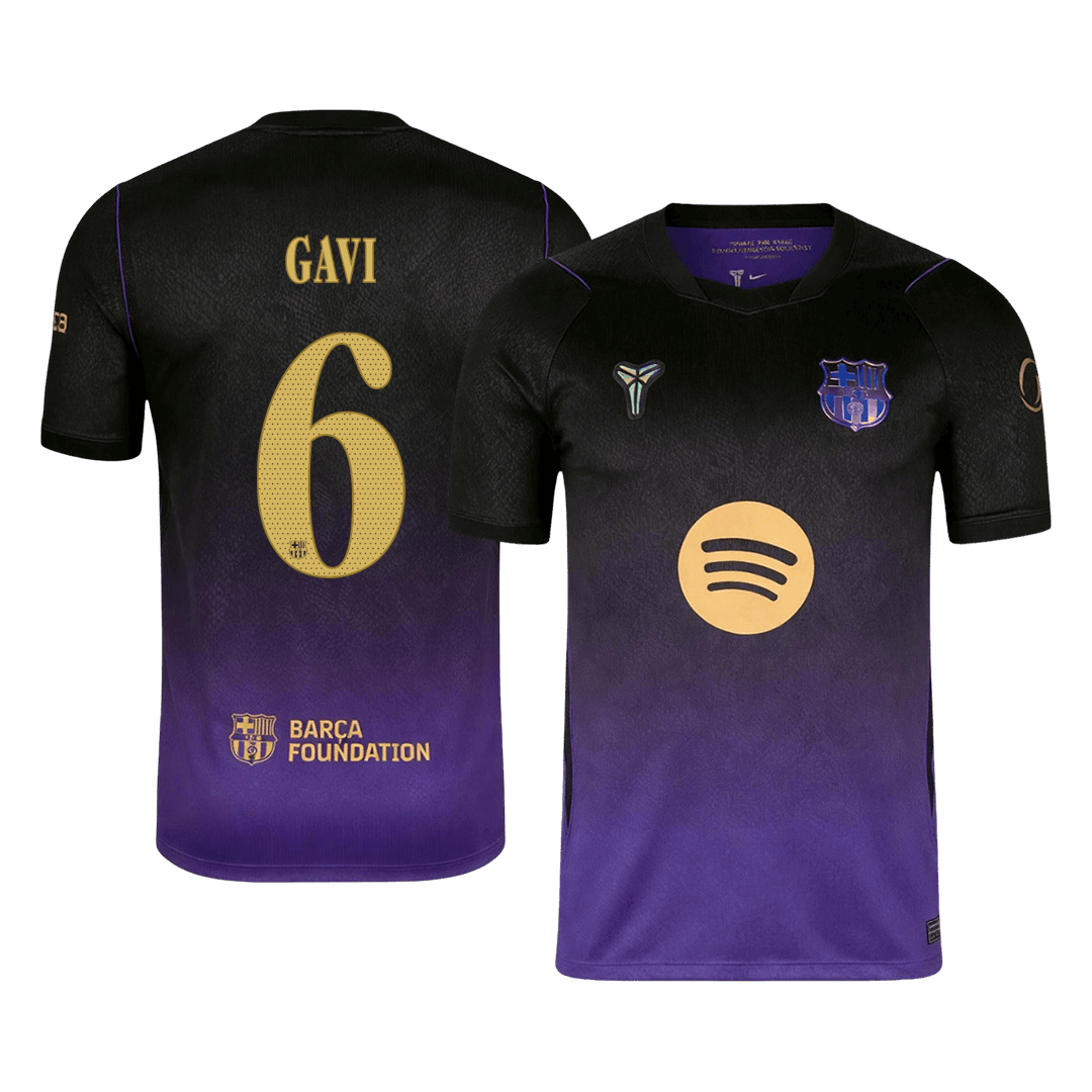 GAVI #6 Men's Barcelona UCL 2026/27 Away Soccer Jersey product view 1