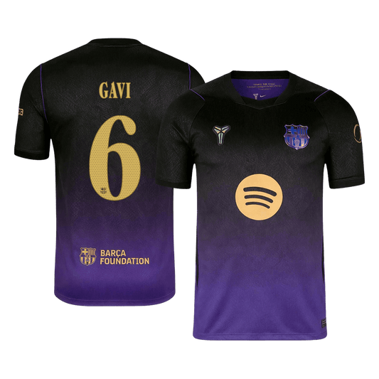 GAVI #6 Men's Barcelona UCL 2026/27 Away Soccer Jersey product view 1