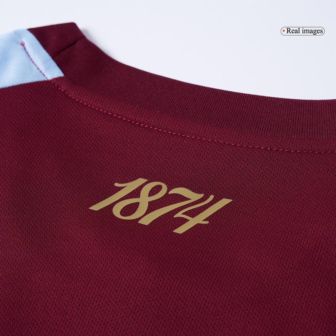 Men's Aston Villa 2025/26 Home Soccer Jersey product view 2