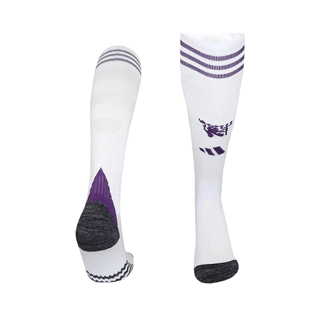 Kid's Manchester United 2025/26 Away Soccer Socks product view 1