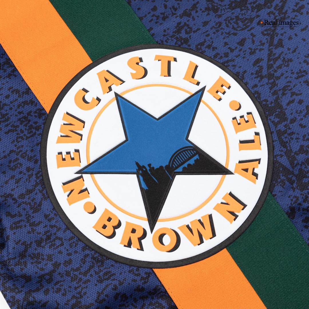 Retro Men's Newcastle United 1997/98 Away Soccer Jersey product view 3