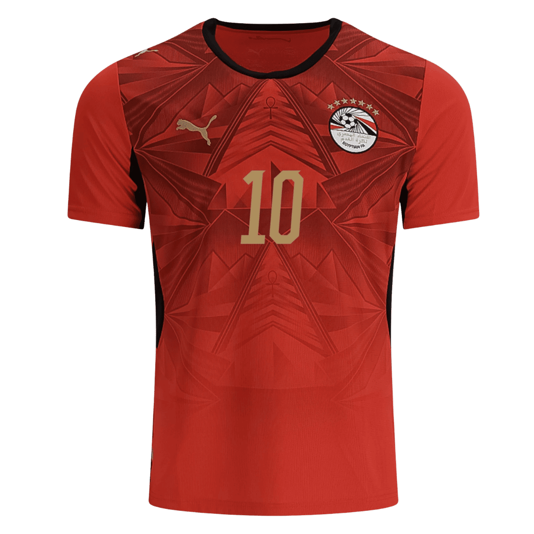 M.SALAH #10 Men's Egypt World Cup 2026 Home Soccer Jersey product view 1
