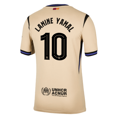 LAMINE YAMAL #10 Men's Barcelona UCL 2025/26 Away Soccer Jersey product view 13