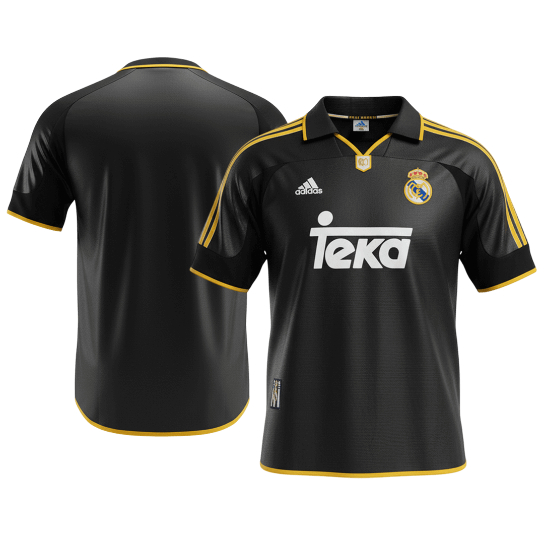 Retro Men's Real Madrid 1999/01 Away Soccer Jersey product view 8
