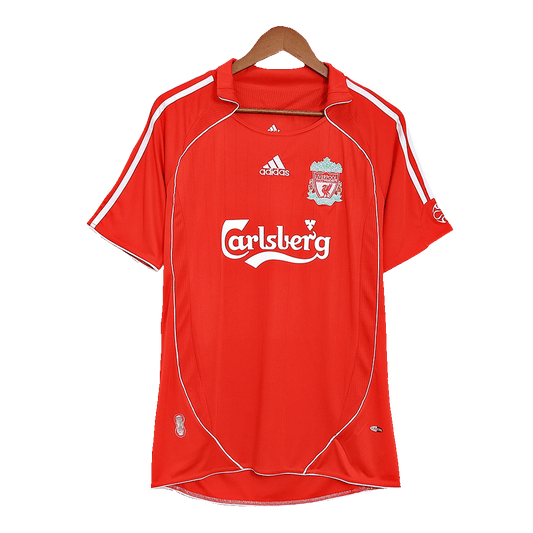 Retro Men's Liverpool 2006/07 Home Soccer Jersey product view 1