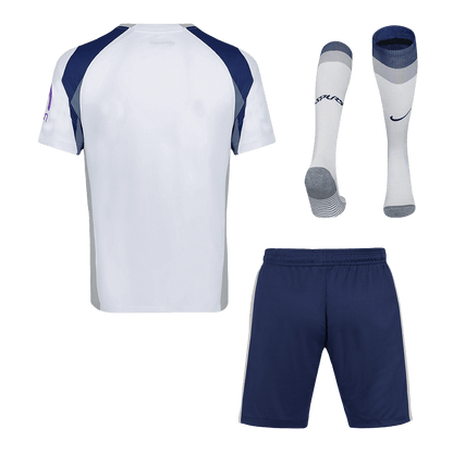 Men's Tottenham Hotspur 2025/26 Home Soccer Jersey Full Kit