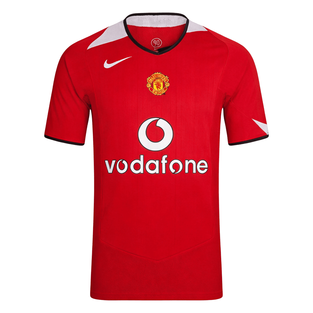 Retro Men's Manchester United 2004/06 Home Soccer Jersey product view 1