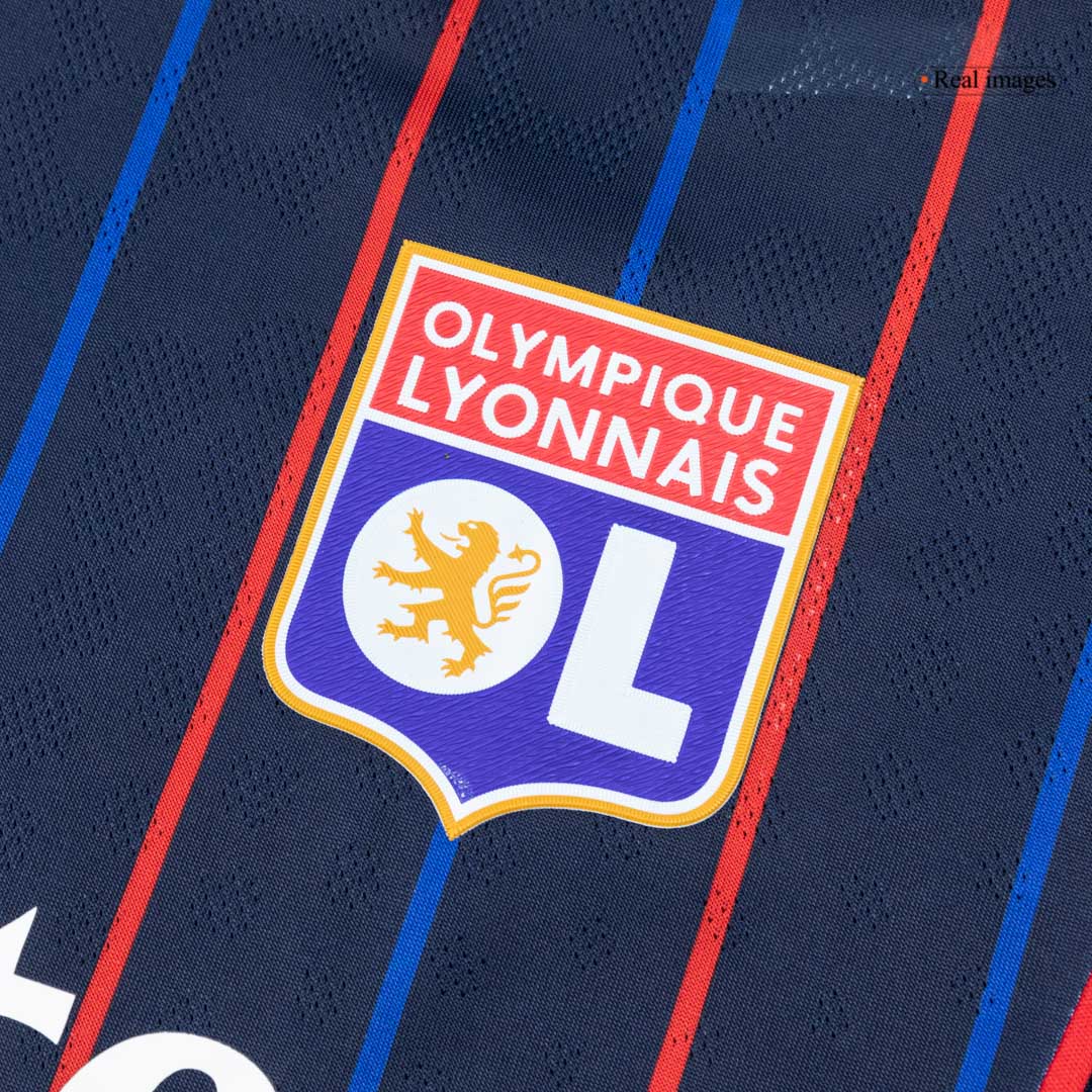 Men's Olympique Lyonnais 2025/26 Player Version Away Soccer Jersey - Slim Fit product view 7