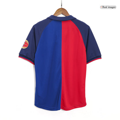 Retro Men's Barcelona 1999/00 Home Soccer Jersey product view 7