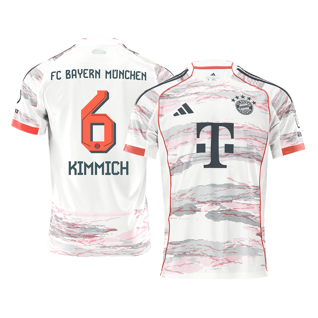 KIMMICH #6 Men's Bayern Munich 2025/26 Away Soccer Jersey product view 1
