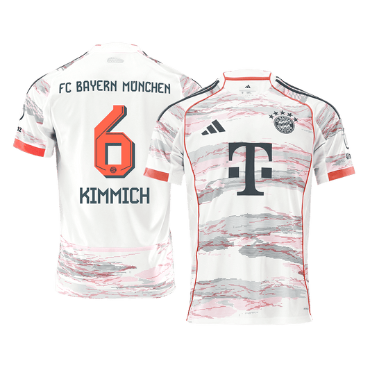 KIMMICH #6 Men's Bayern Munich 2025/26 Away Soccer Jersey product view 1