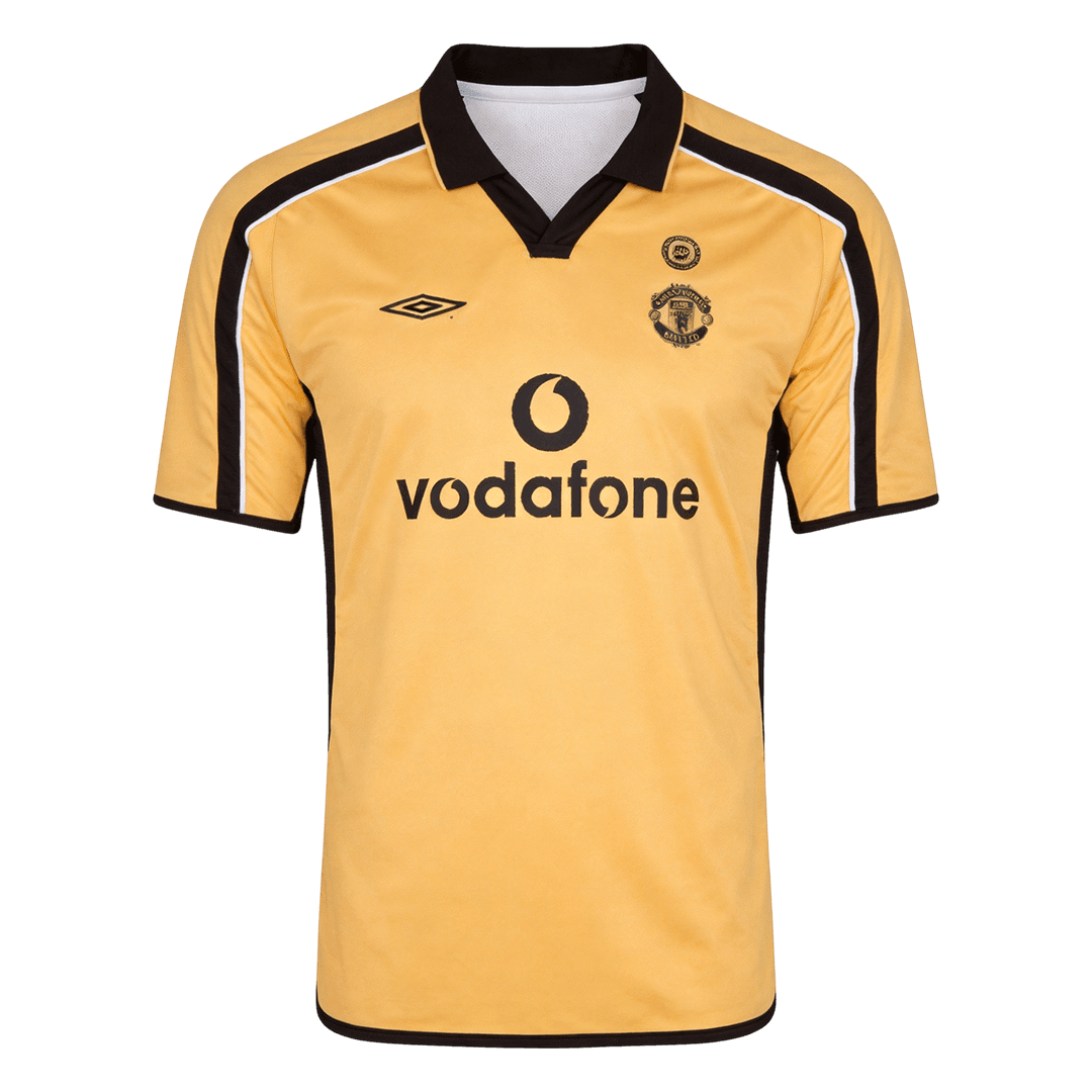 Retro Men's Manchester United 2001/02 Away Soccer Jersey product view 3