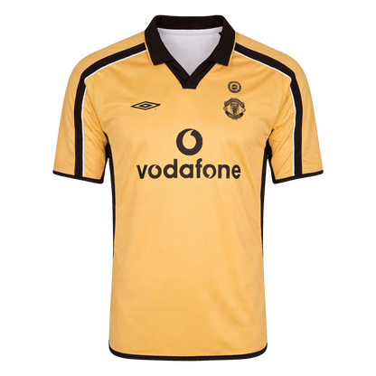 Retro Men's Manchester United 2001/02 Away Soccer Jersey product view 3