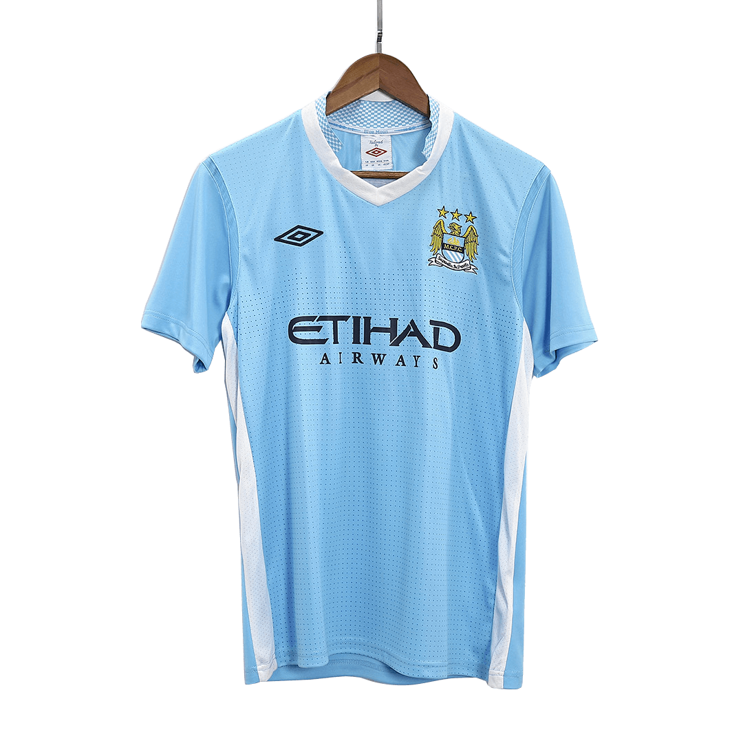 Retro Men's Manchester City 2011/12 Home Soccer Jersey product view 1