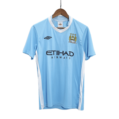 Retro Men's Manchester City 2011/12 Home Soccer Jersey product view 1