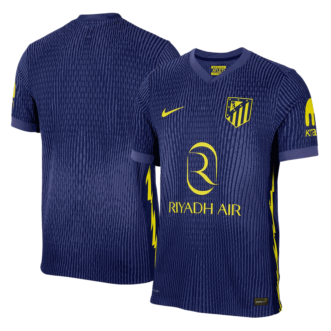 Men's Atletico Madrid 2025/26 Player Version Away Soccer Jersey - Slim Fit product view 12