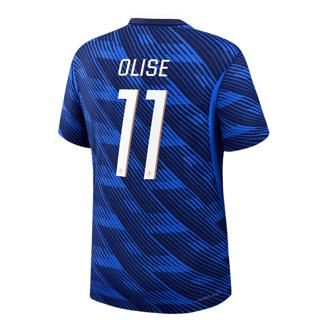 OLISE #11 Men's France World Cup 2026 Player Version Home Soccer Jersey - Slim Fit product view 9